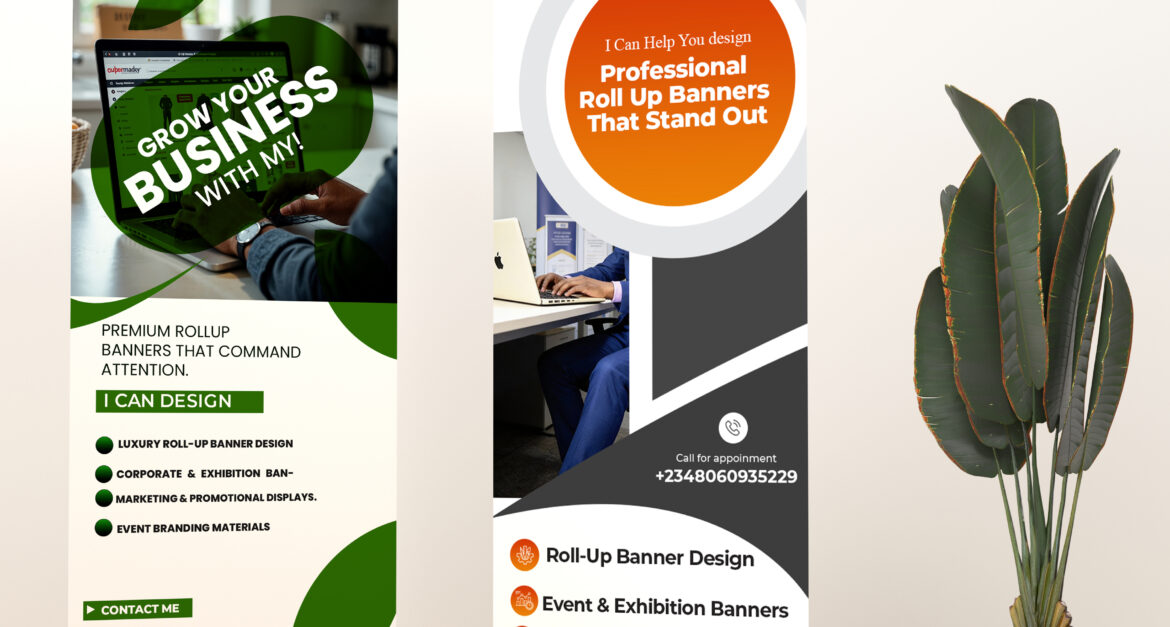 oll-up banner design