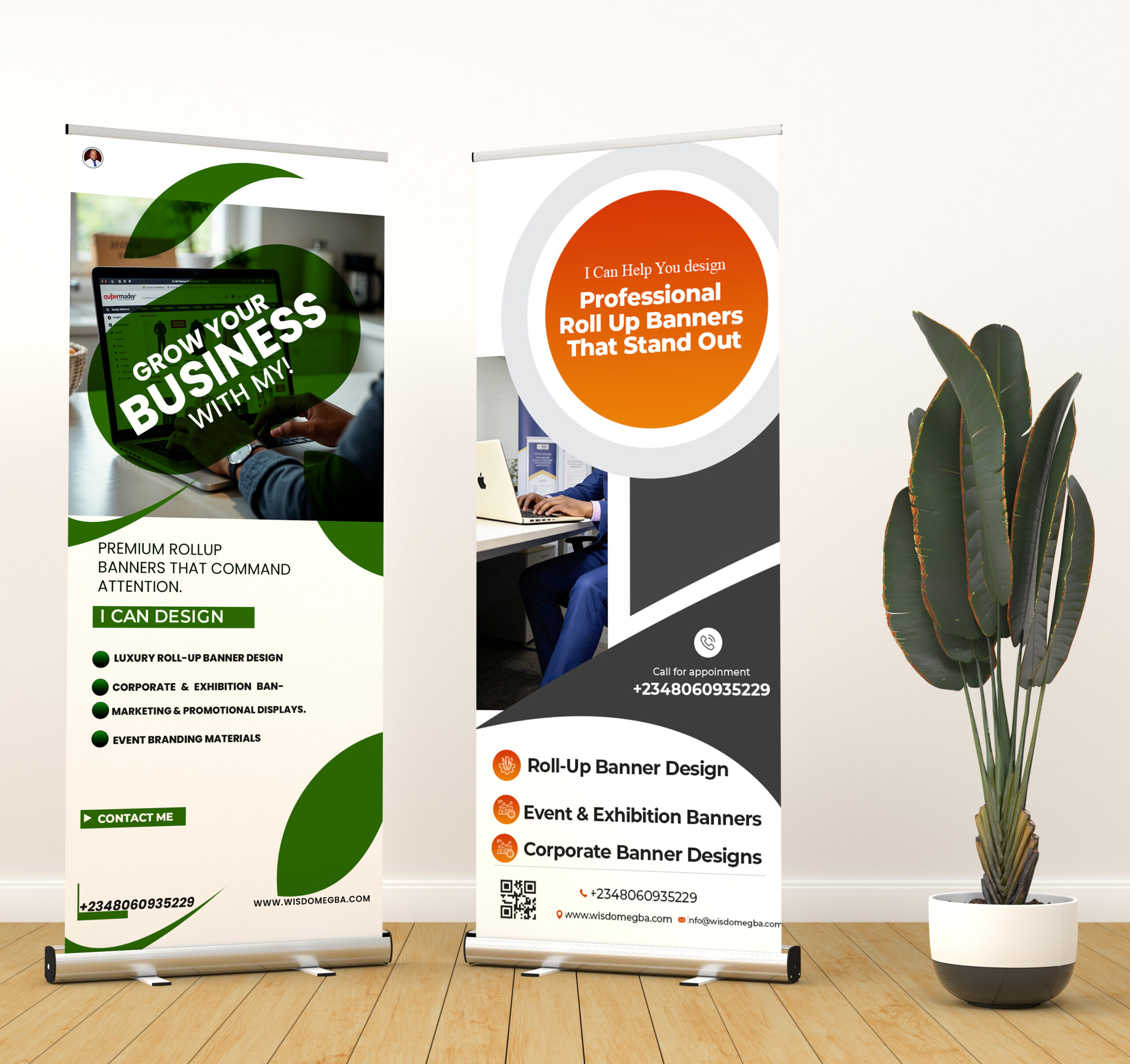 oll-up banner design